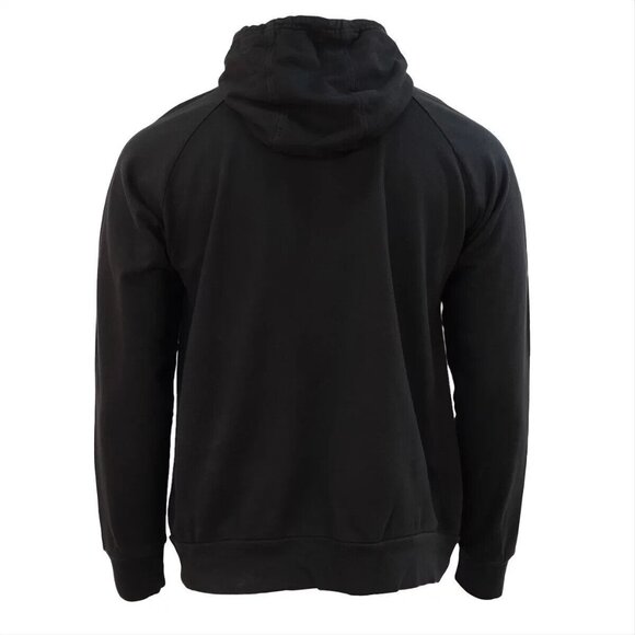 Fintech Box Logo Point Breeze Fleece Pullover Hoodie - Medium - Anthracite, NWT - Picture 2 of 9